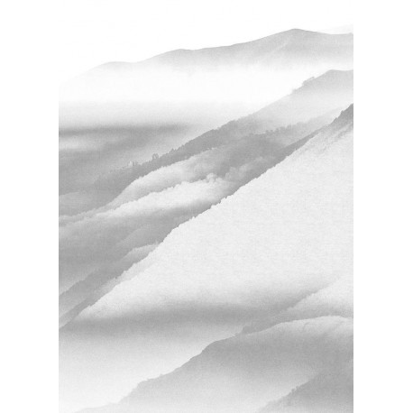 Fotomural STILL LIFE R2-010 White Noise Mountain