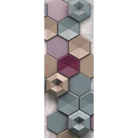 Fotomural TEXTURES 158-DV1 Hexagon