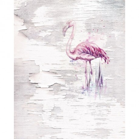 Mural TROPICAL 6007A-VD2 Pink Flamingo