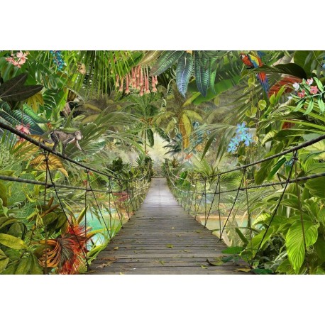 Mural TROPICAL 8-977 Wild Bridge