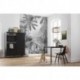 Mural TROPICAL R2-008 Lac Tropical Black And White