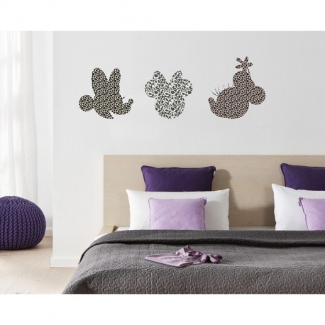 Autocollant mural DISNEY by KOMAR 14008 Minnie Art