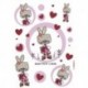 Autocollant mural KIDS by KOMAR 17000 Mon Petit Coeur