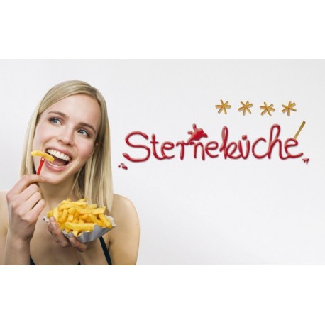 Autocollant mural WORDS 17047 Sternekuche