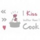 Autocollant mural WORDS 17801 I Kiss Better Than