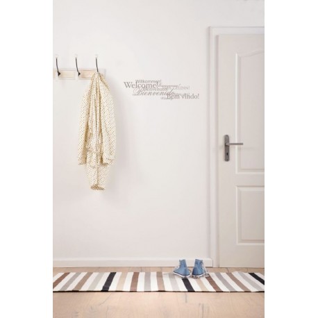 Wall Sticker WORDS 19700 Welcome