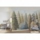 Mural FLORAL AND WELLNESS P278-VD4 Painted Woods