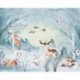 Fotomural KIDS by KOMAR IAX7-0038 Animal Sleepover