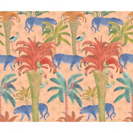 Mural TROPICAL P274-VD3 Safari Pattern
