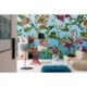Fotomural FLORAL AND WELLNESS XXL4-029 Jardin