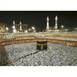 Fotomural GALLERY 8-110 Kaaba At Night