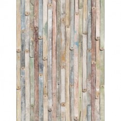 Mural WOOD AND STONES 4-910 Vintage Wood