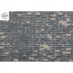 Mural WOOD AND STONES XXL4-067 Painted Bricks