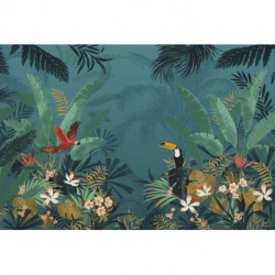 Mural TROPICAL X7-1013 Enchanted Jungle