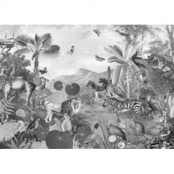 Mural TROPICAL X7-1016 Flora And Fauna