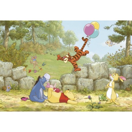 Fotomural DISNEY by KOMAR 8-460 Winnie Pooh Ballooning