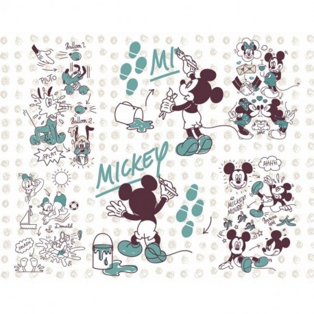 Fotomural DISNEY by KOMAR DX7-026 Mickey And Friends