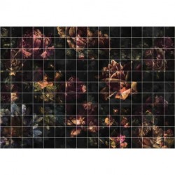 Fotomural FLORAL AND WELLNESS INX8-080 Tiles Flowers