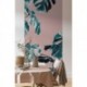 Mural FLORAL AND WELLNESS P016B-VD1 Monstera Rose