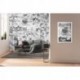 Mural FLORAL AND WELLNESS P962-VD4 Shades Black And White