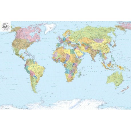 Fotomural LANDSCAPE XXL4-038 World Map