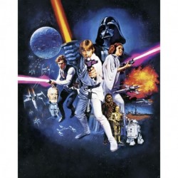 Fotomural STAR WARS by KOMAR 026-DVD2 Star Wars Poster Classic 1