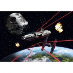 Fotomural STAR WARS by KOMAR 8-489 Star Wars Millennium Falcon