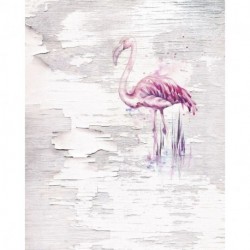 Mural TROPICAL 6007A-VD2 Pink Flamingo