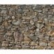 Fotomural WOOD AND STONES 727-DV3 Stone Wall