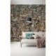 Mural WOOD AND STONES 727-DV3 Stone Wall
